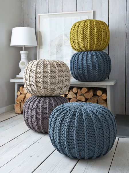 5 Ideas para hacer de un Puf, un must en tu hogar